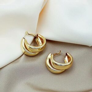 قیمت گوشواره آویز بلند طلا