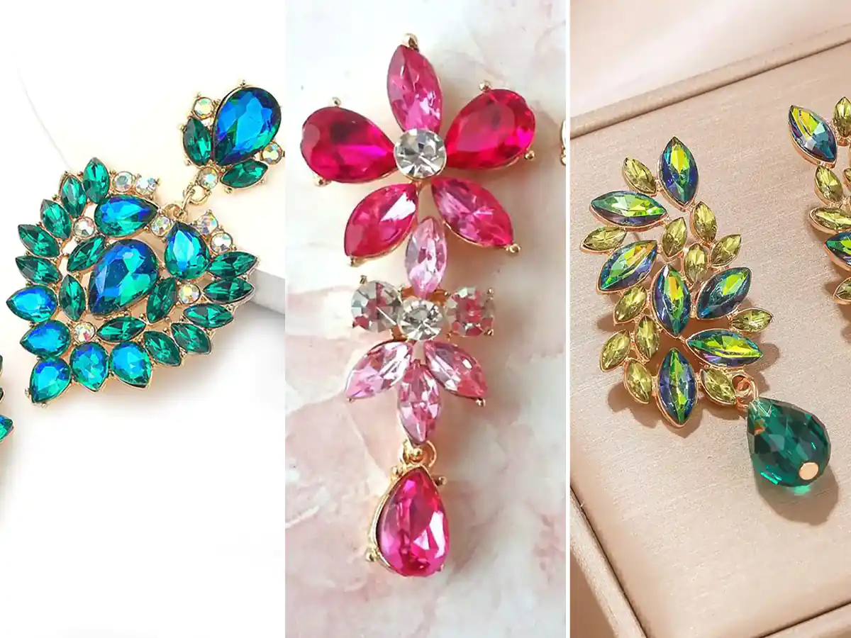 گوشواره فانتزی گوشواره طلا جدید لیست قیمت گوشواره طلا گوشواره طلا حلقه ای گوشواره بزرگ مجلسی گوشواره طلا اسپرت