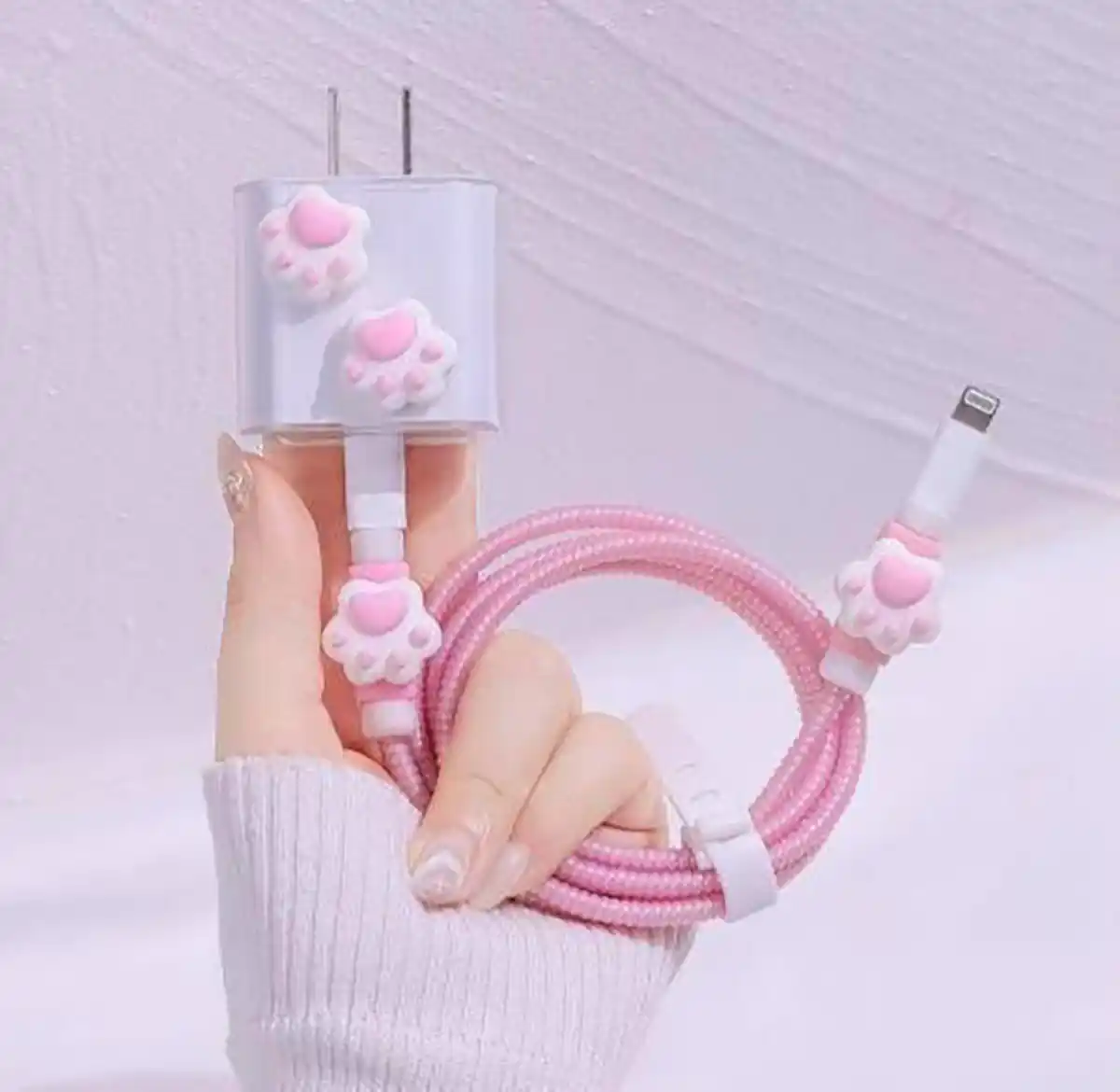خرید محافظ شارژر فانتزی جدیدمدل محافظ شارژر فانتزی عروسکیمحافظ کابل سیلیکونی با کیفیت بالاقیمت پک محافظ شارژر آیفونمحافظ کابل شارژر سامسونگ فانتزیمحافظ هندزفری با طرح عروسکی