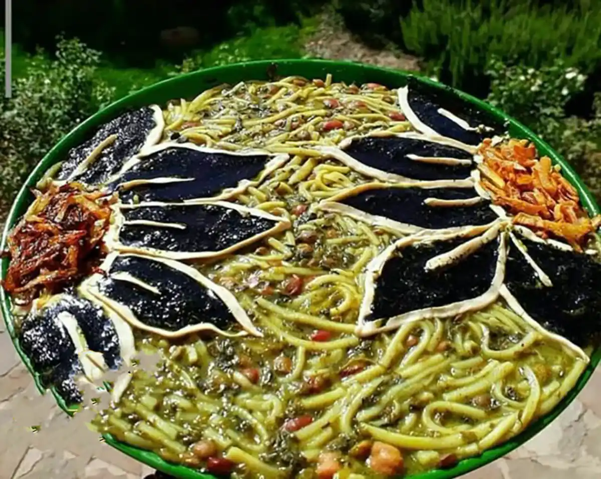 تزیین آش رشته با کشک زعفرانی​ایده‌های تزیین آش رشته ساده​تزیین آش رشته برای مهمانی​نقش پیاز داغ در تزیین آش​
بهانه ی خوبش....
+5
Cookpad
+5
آرسس شف
+5تزیین آش رشته با حبوبات​استفاده از سبزیجات در تزیین آش​
