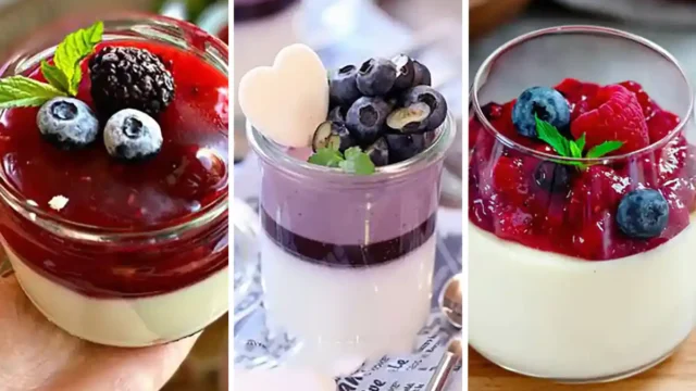 دسر ژله ای میوه ای |  سبک بستنی ژله‌ای مخصوص تابستون و مهمونی‌های عصرونه