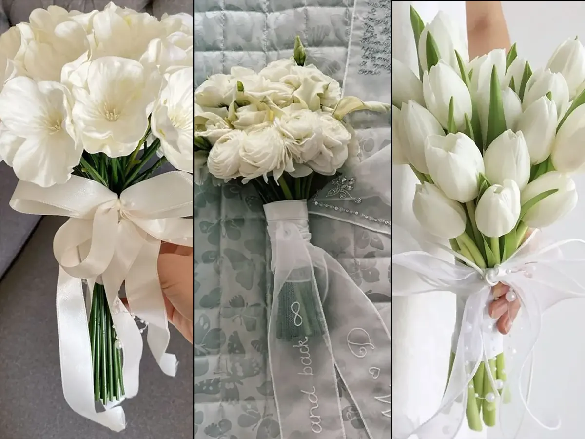 ایده دسته گل عروس