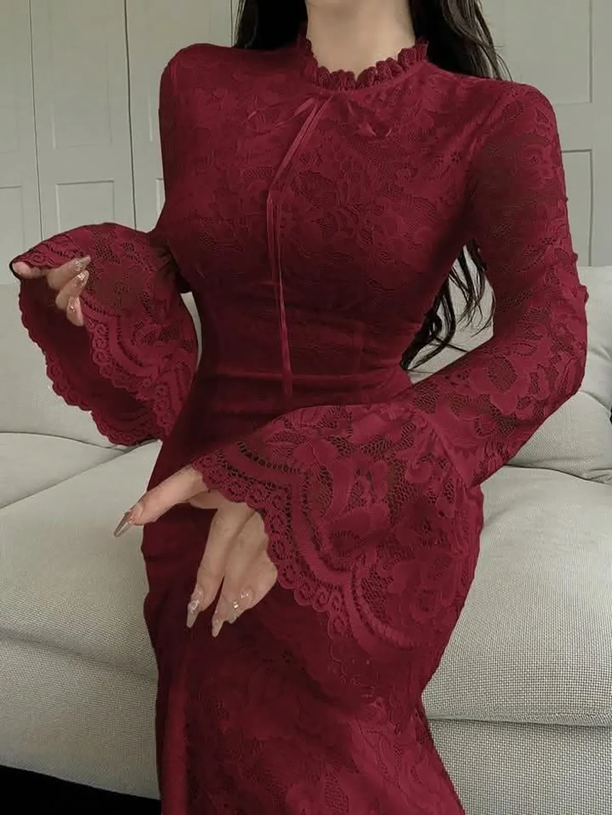 پیراهن بلند مجلسی