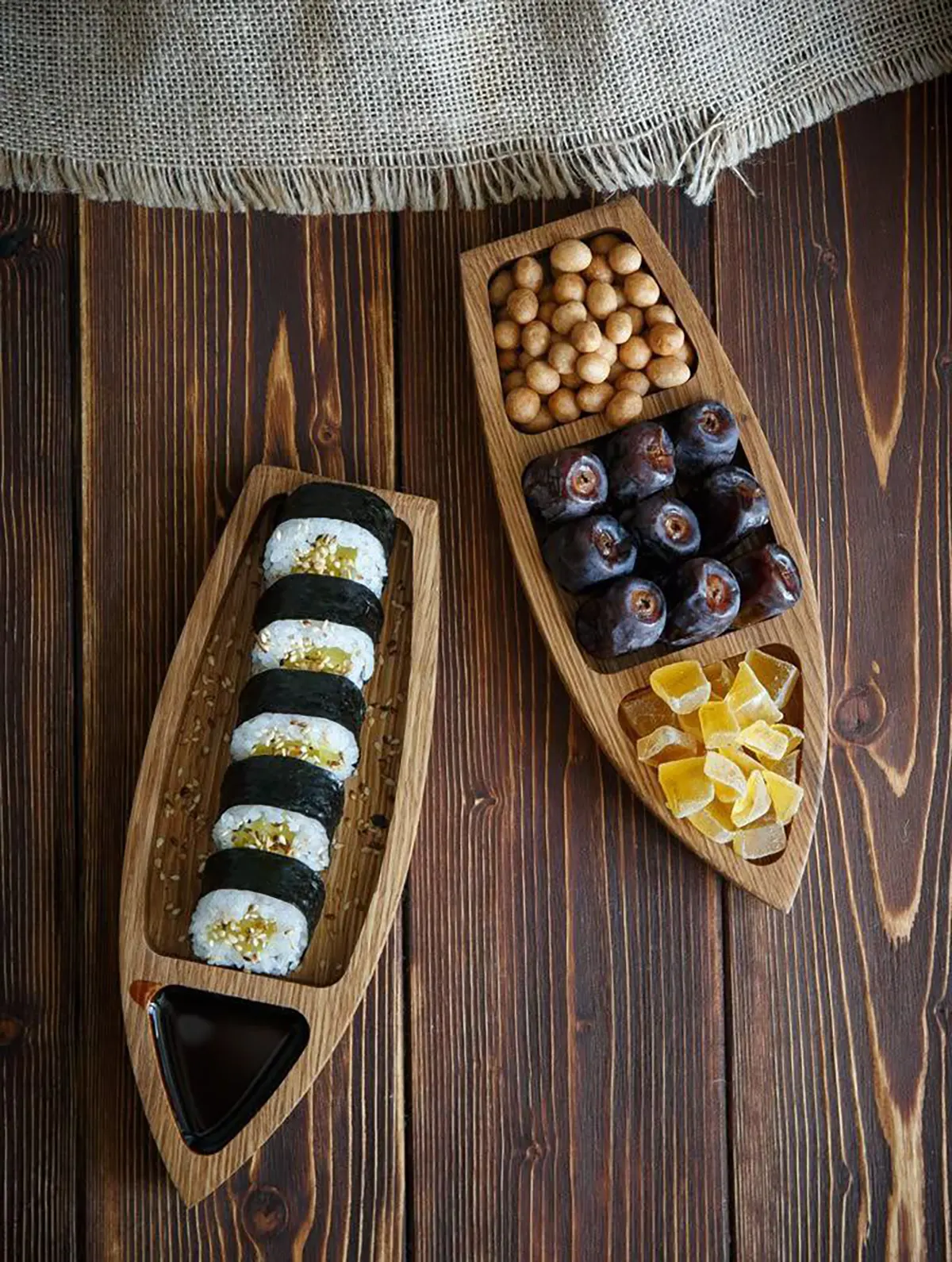انواع ظروف چوبی