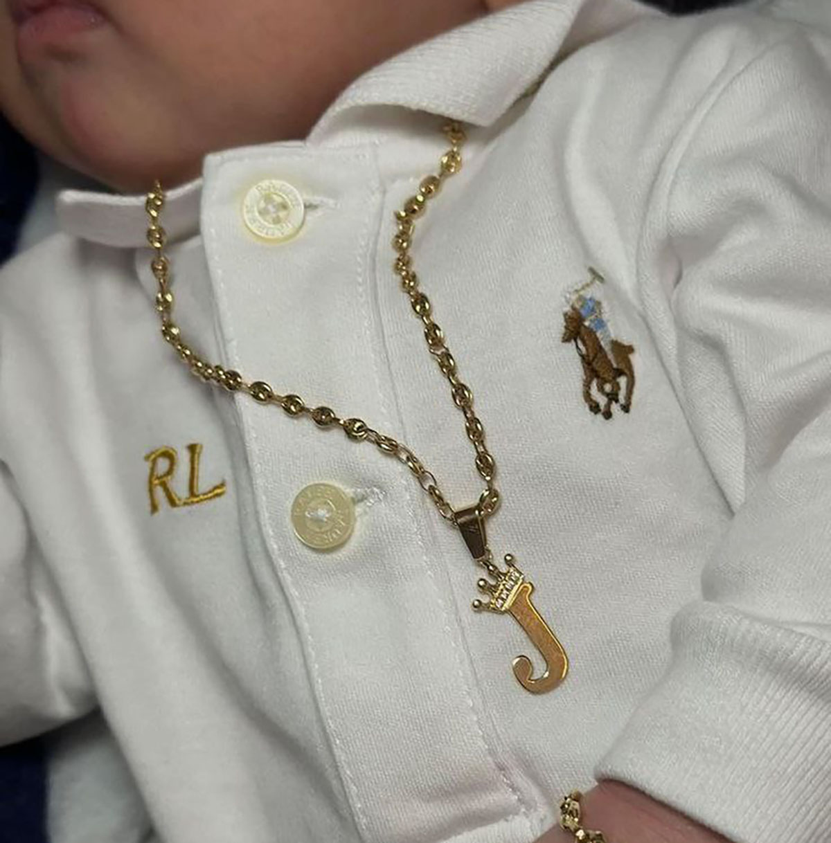 گردنبند طلا بچه گانه
