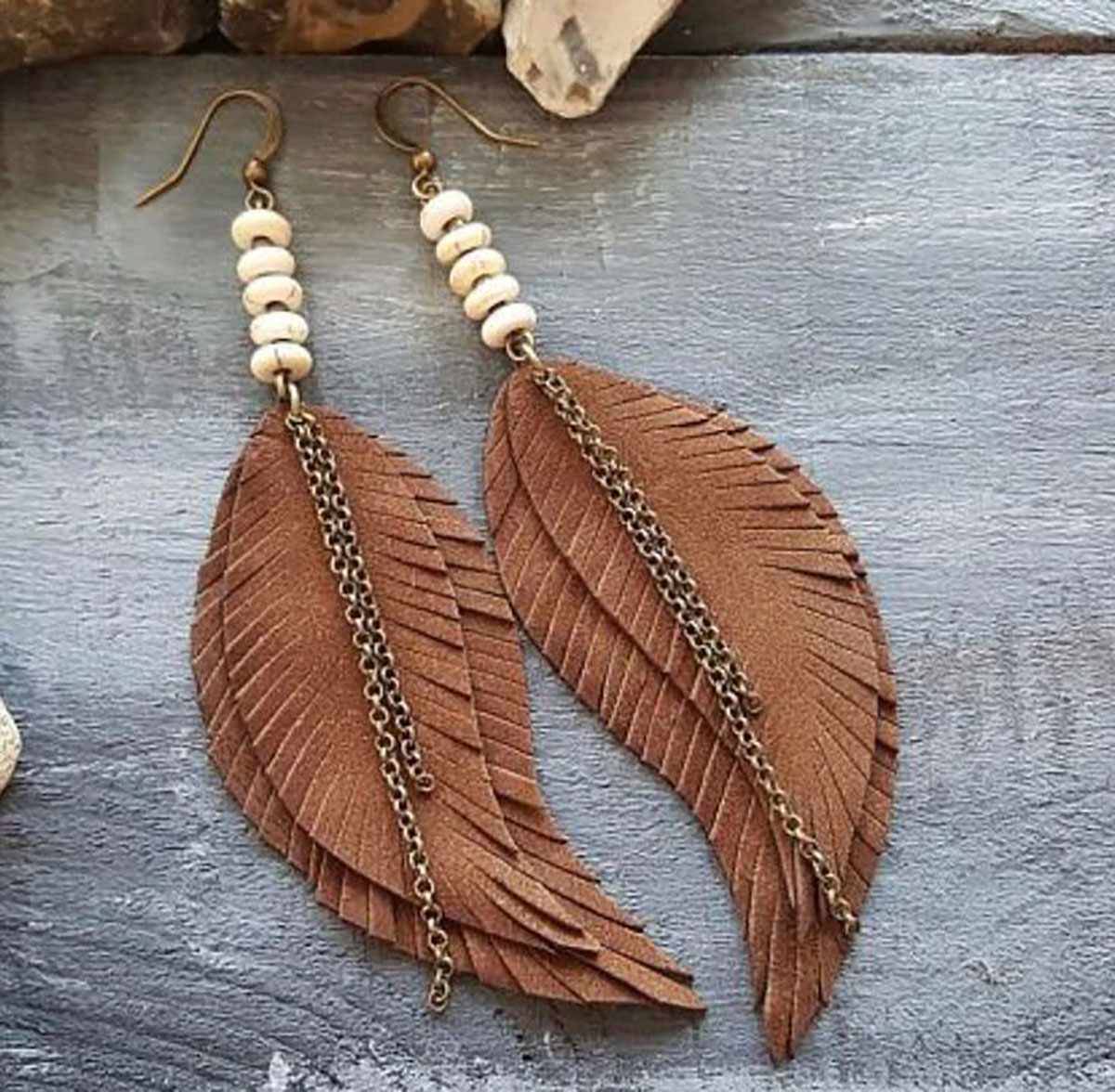 گوشواره آویز بلند طلا جدید
