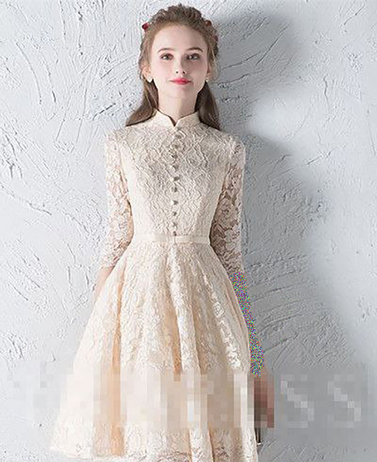 لباس عروسکی دخترانه کوتاه