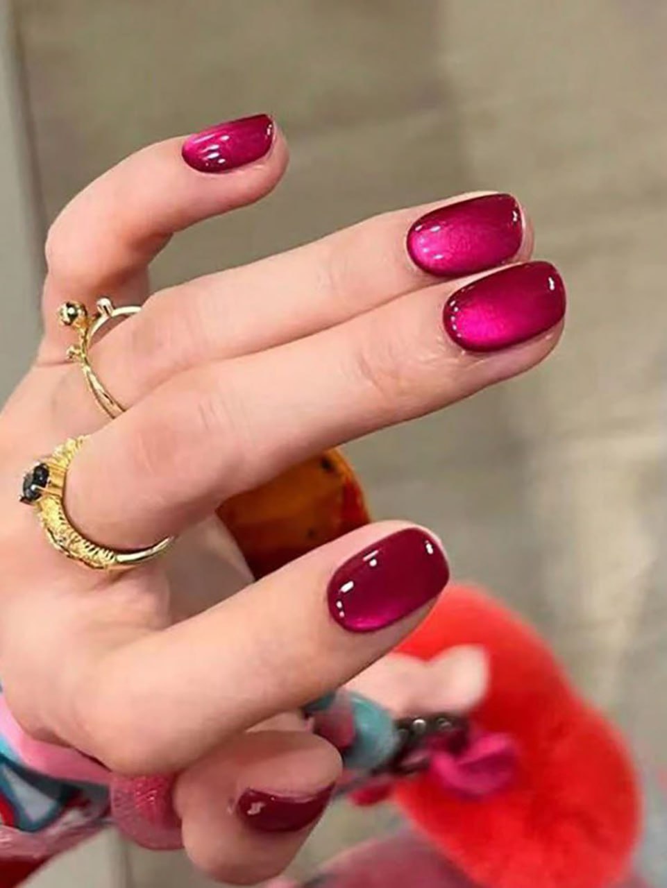 لاک چشم گربه ای قهوه ای
