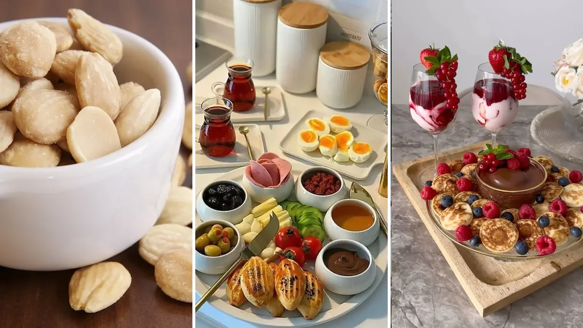 کلاژ نمونه‌های کاسه دکوری برای میز پذیرایی